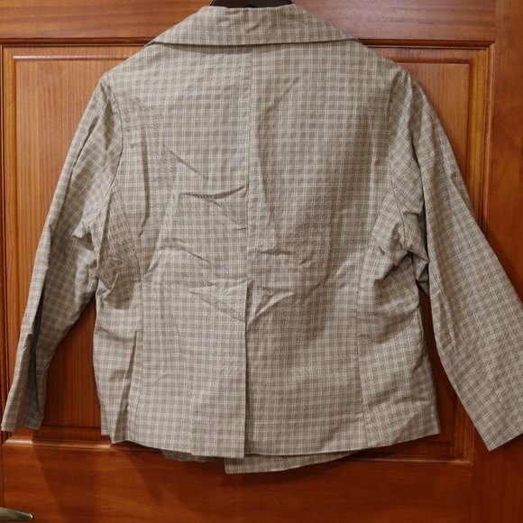 Vintage “Just In Case – Total Eclipse of the Heart” Plaid Skirt Suit – Euro 44 & - Picture 5 of 16